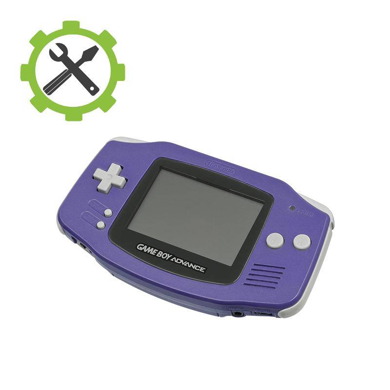 Game Boy Advance Reparatur - Innenreinigung + Alle Silikon-Pads tauschen + Display Scheibe tauschen (nicht Display)