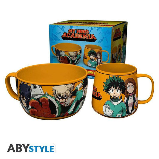 My Hero Academia - Geschenkset Helden - Tasse & Schüssel
