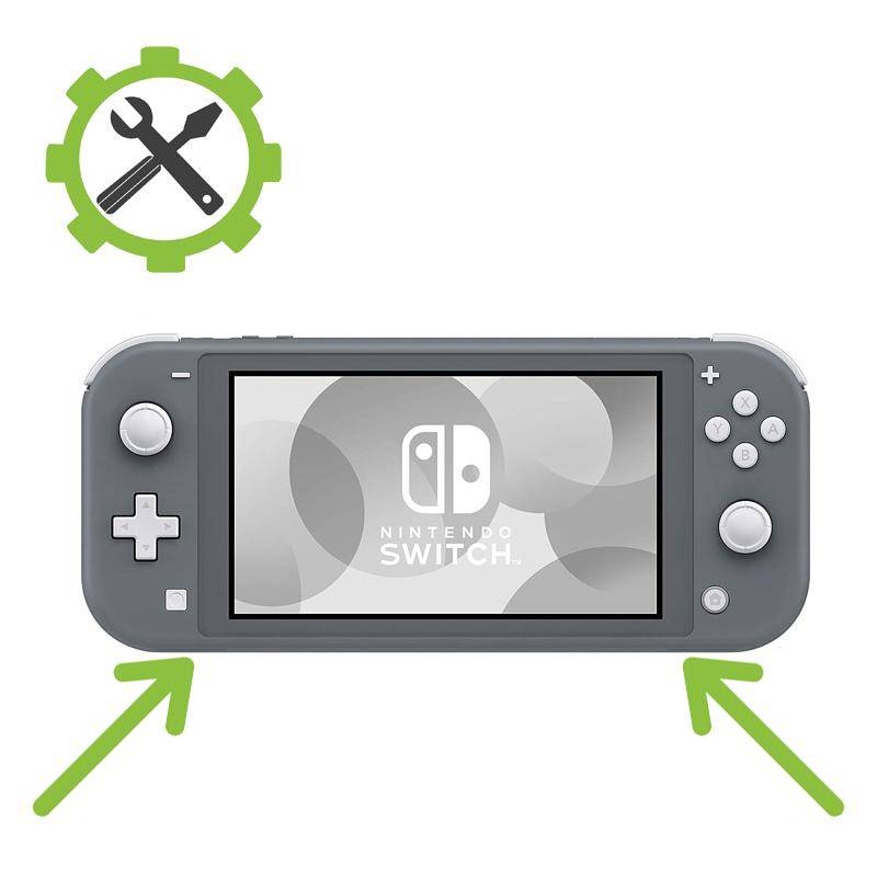 Nintendo Switch Lite Reparatur - Linken + Rechten Lautsprecher tauschen