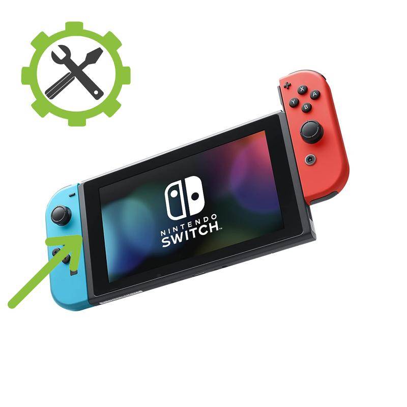 Nintendo Switch Reparatur - Linke Joy-Con Schiene tauschen (nicht OLED)