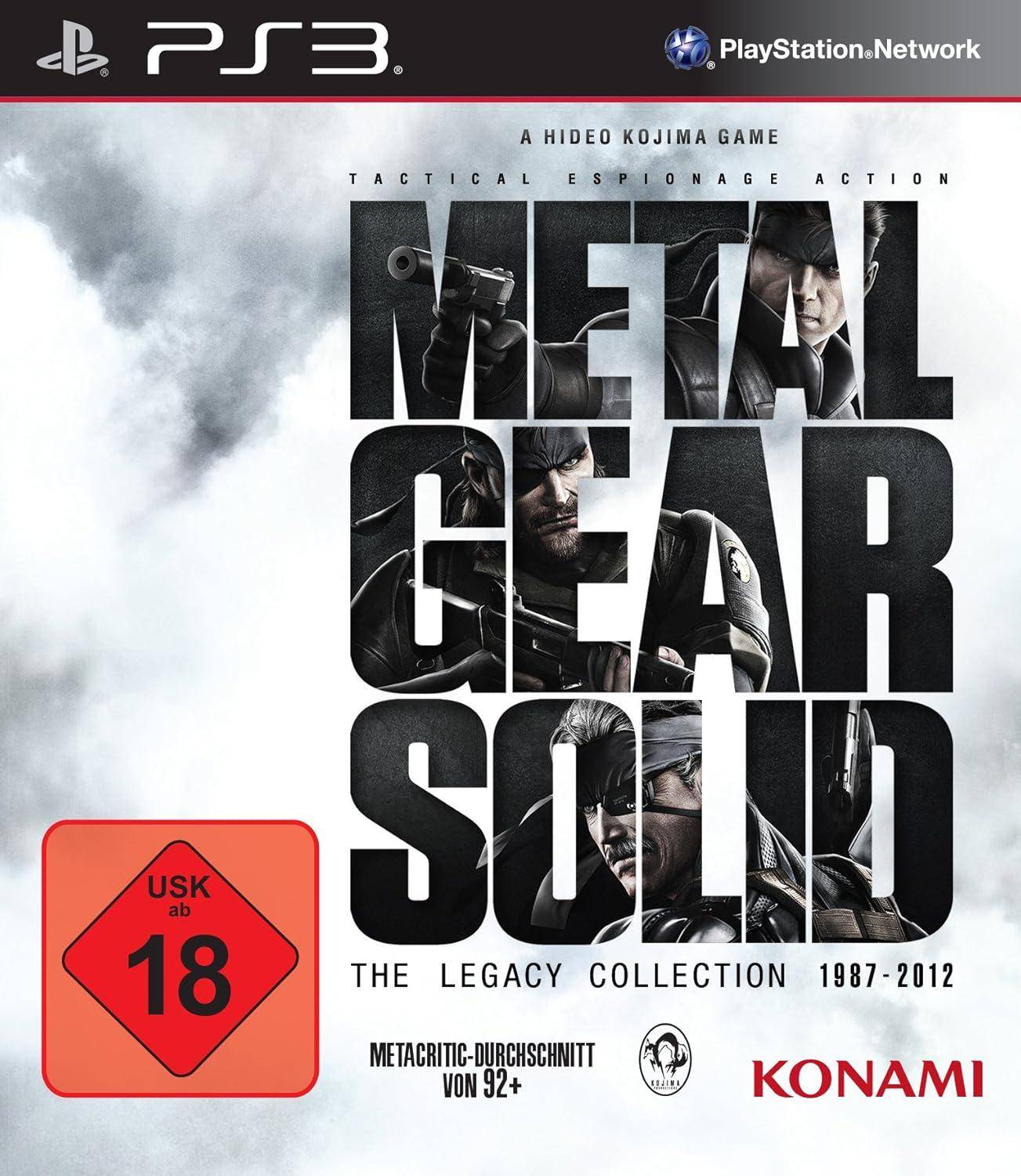 PS3 - Metal Gear Solid The Legacy Collection 1987 - 2012 (Gebraucht)