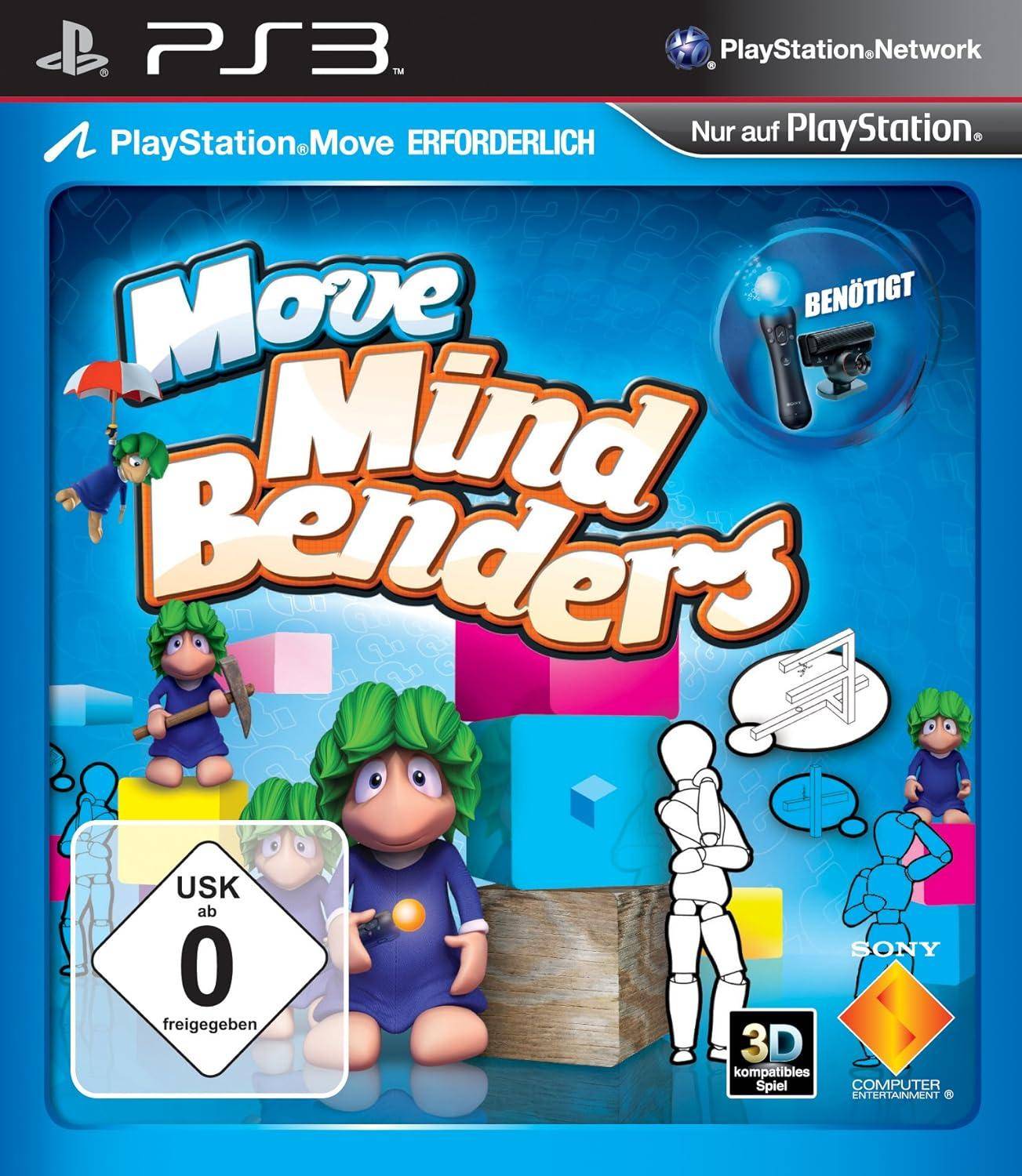 PS3 - Move Mind Benders (Gebraucht)