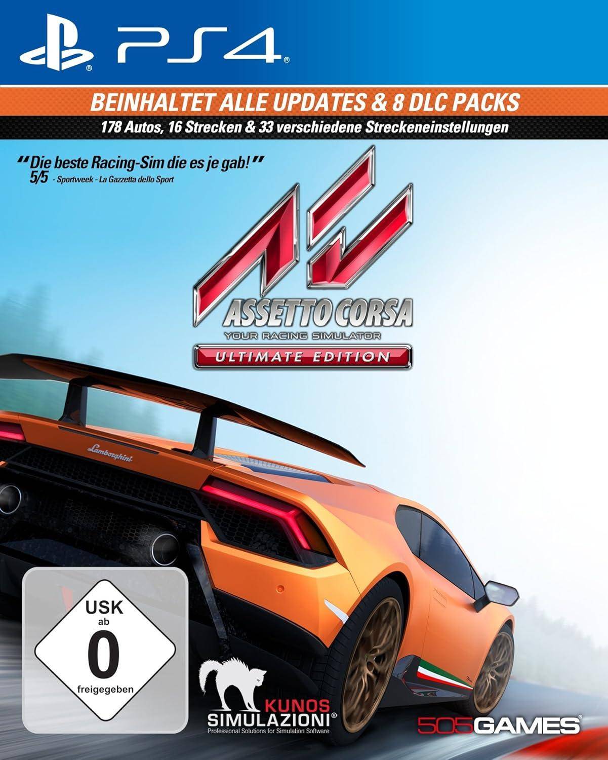 PS4 - Assetto Corsa Ultimate Edition (Gebraucht)