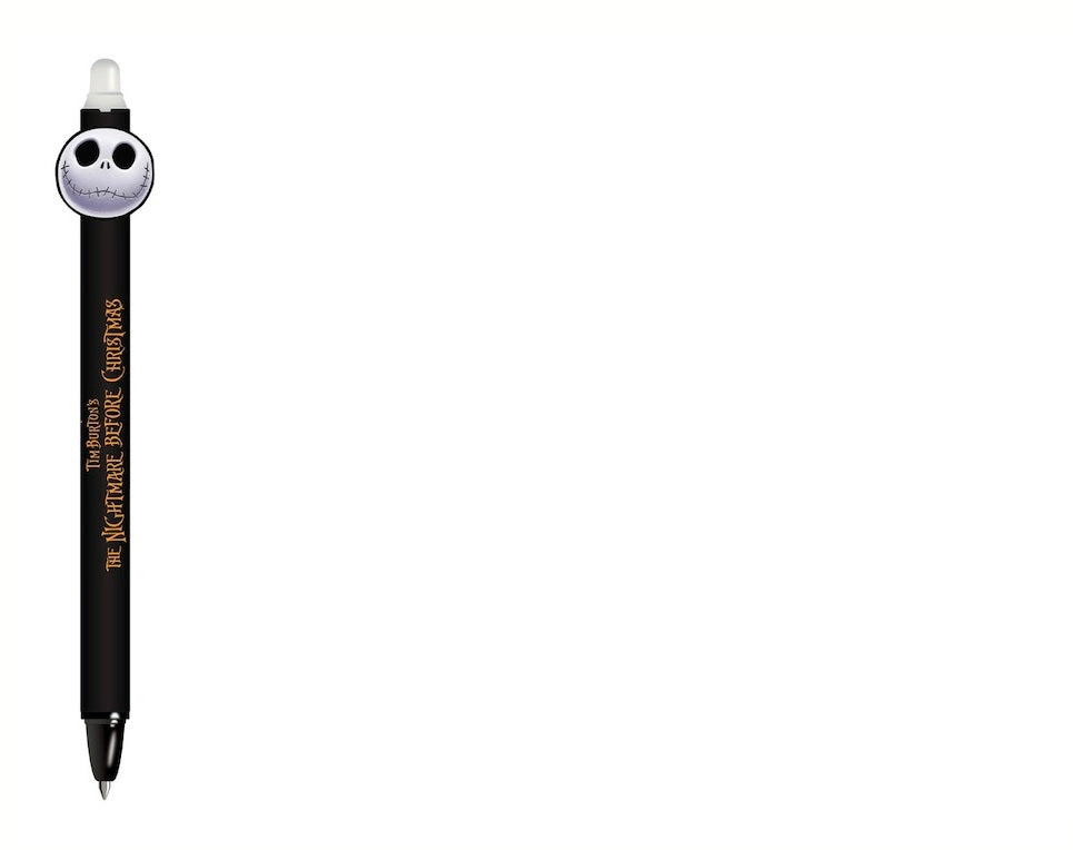 Nightmare before Christmas - Gel Stift mit Radiergummi Charaktere