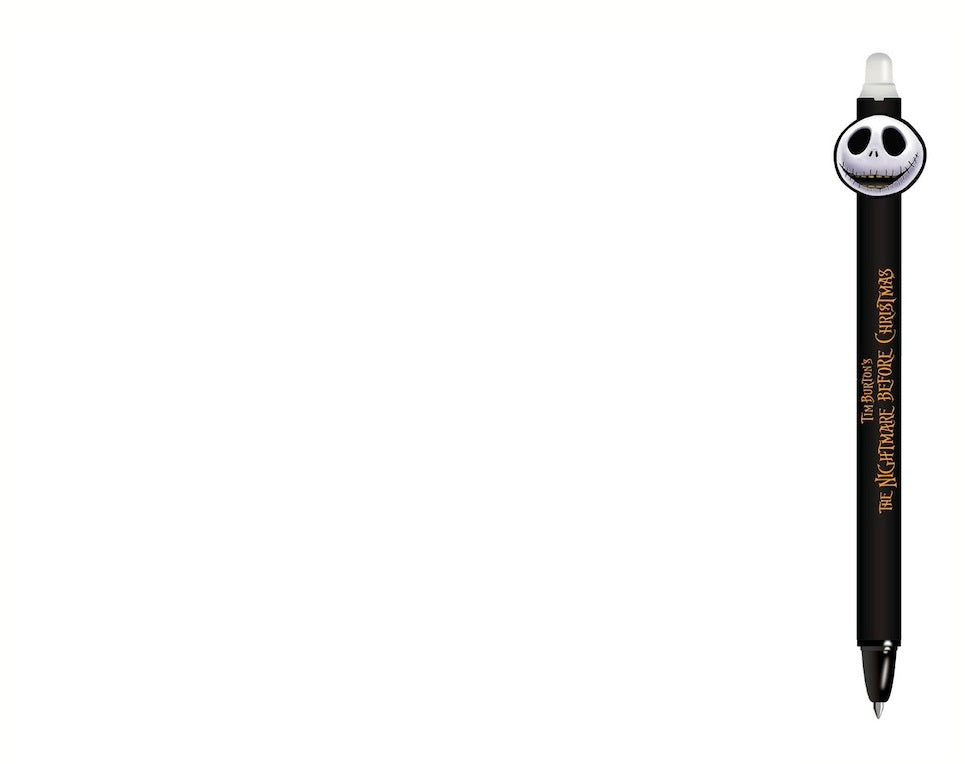 Nightmare before Christmas - Gel Stift mit Radiergummi Charaktere