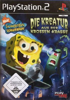 PS2 - Spongebob Schwammkopf Die Kreatur Aus Der Krossen Krabbe (Gebraucht)
