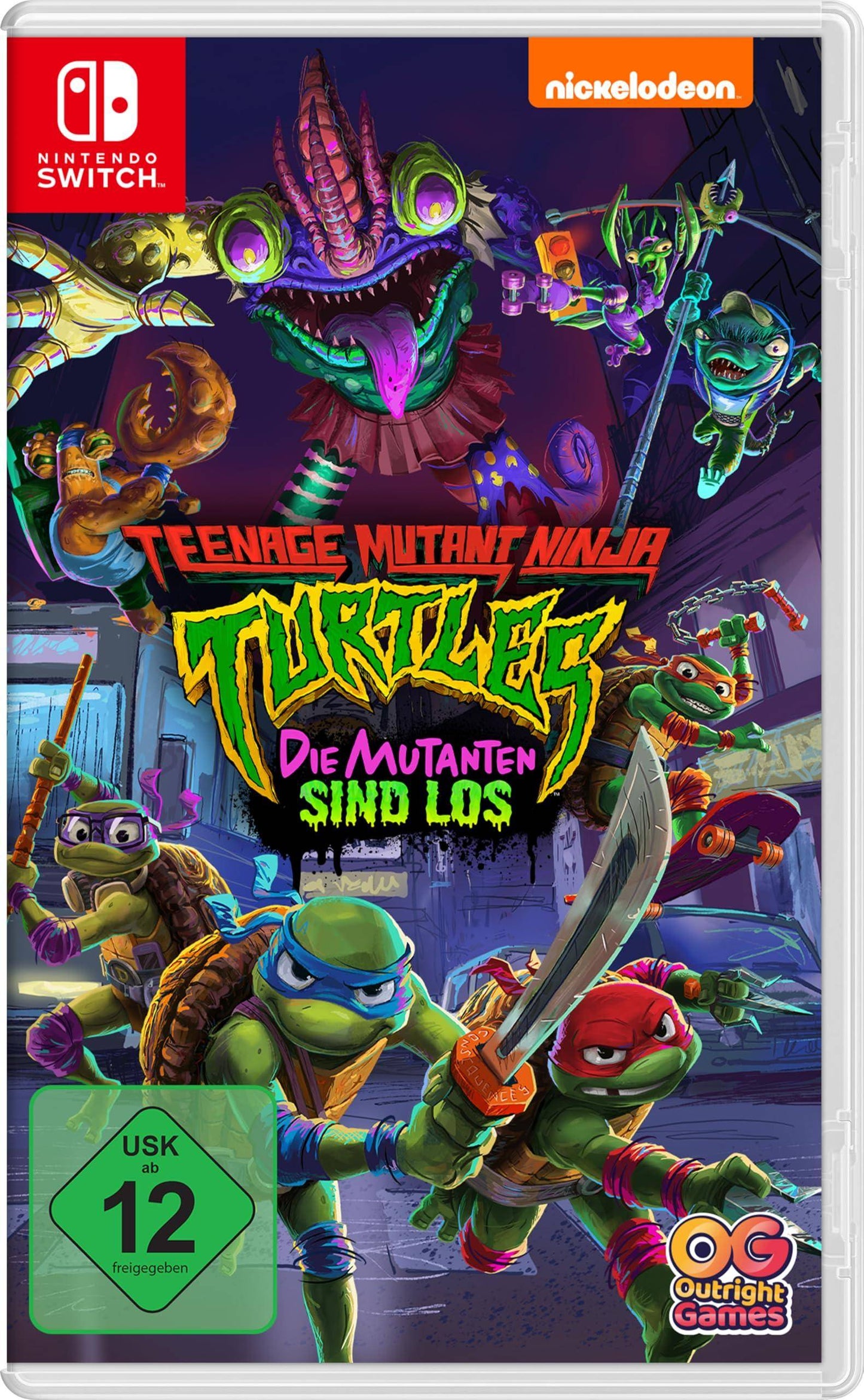 Switch - Teenage Mutant Ninja Turtles Die Mutanten Sind Los (Gebraucht)
