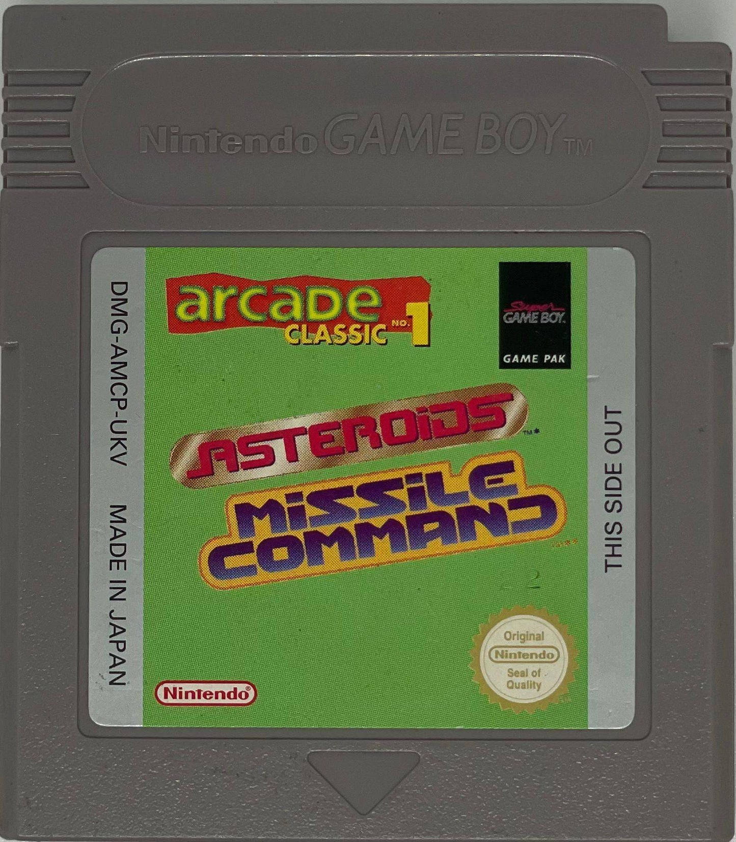 GB - Arcade Classic 1 Asteroids + Missile Command - Nur Modul (Gebraucht)