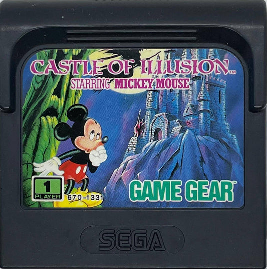 Sega Game Gear - Castle Of Illusion Starring Micky Mouse - Nur Modul (Gebraucht)