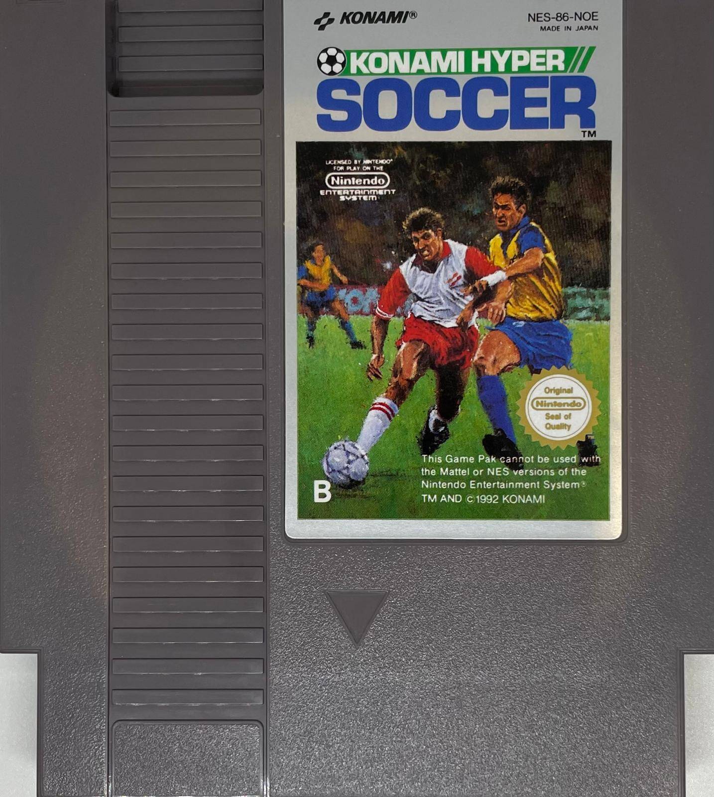 NES - Konami Hyper Soccer - Nur Modul (Gebraucht)