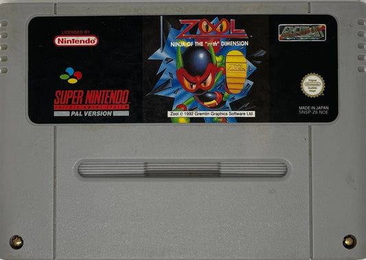 SNES - Zool Ninja Of The Nth Dimension - Nur Modul (Gebraucht)