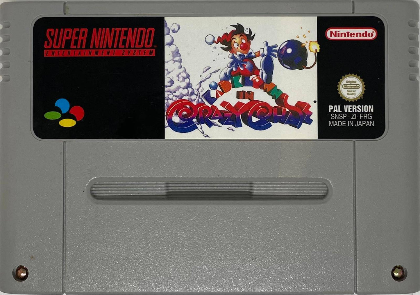 SNES - Kidklown In Crazy Chase - Nur Modul (Gebraucht)