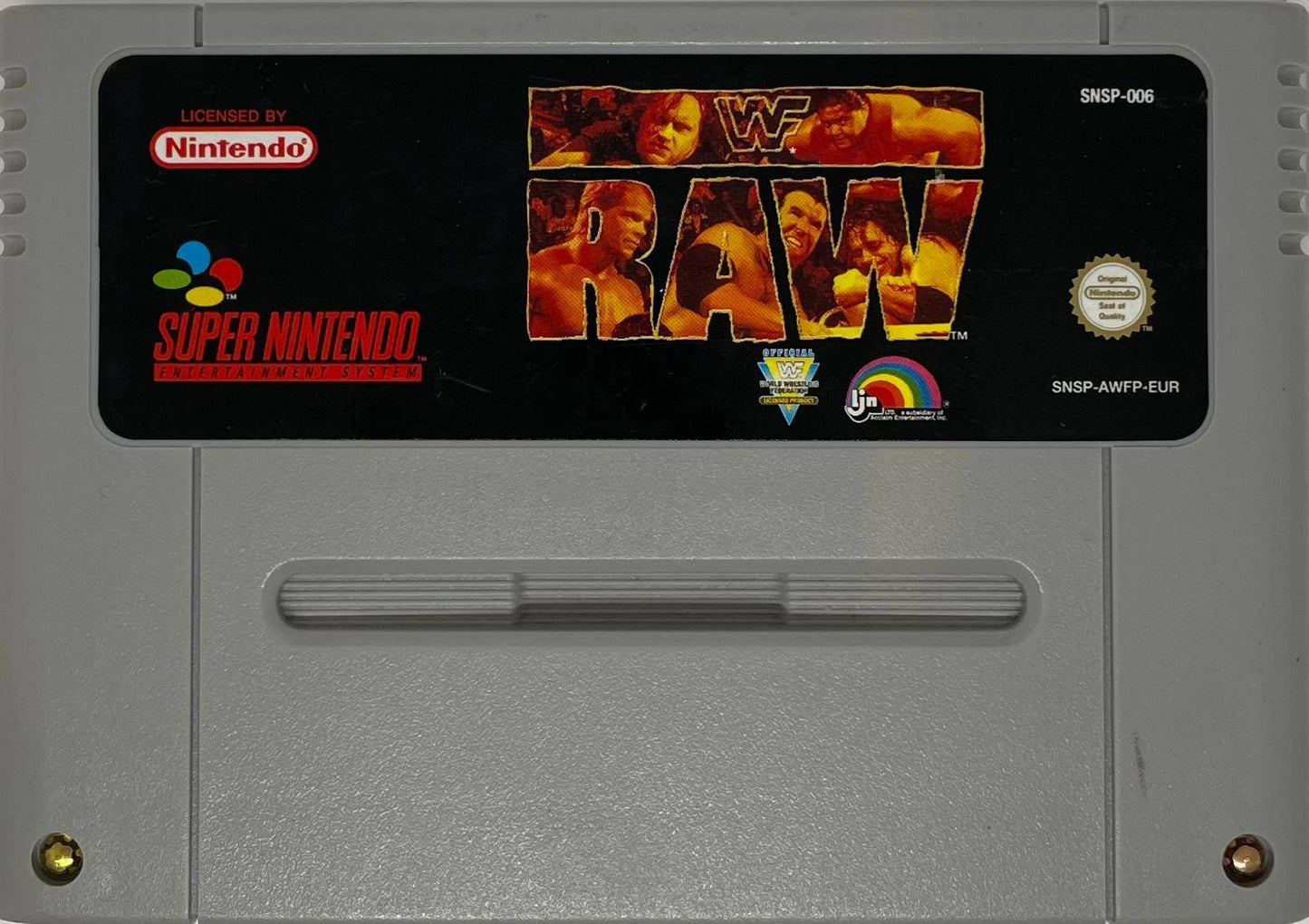 SNES - WWF Raw - Nur Modul (Gebraucht)