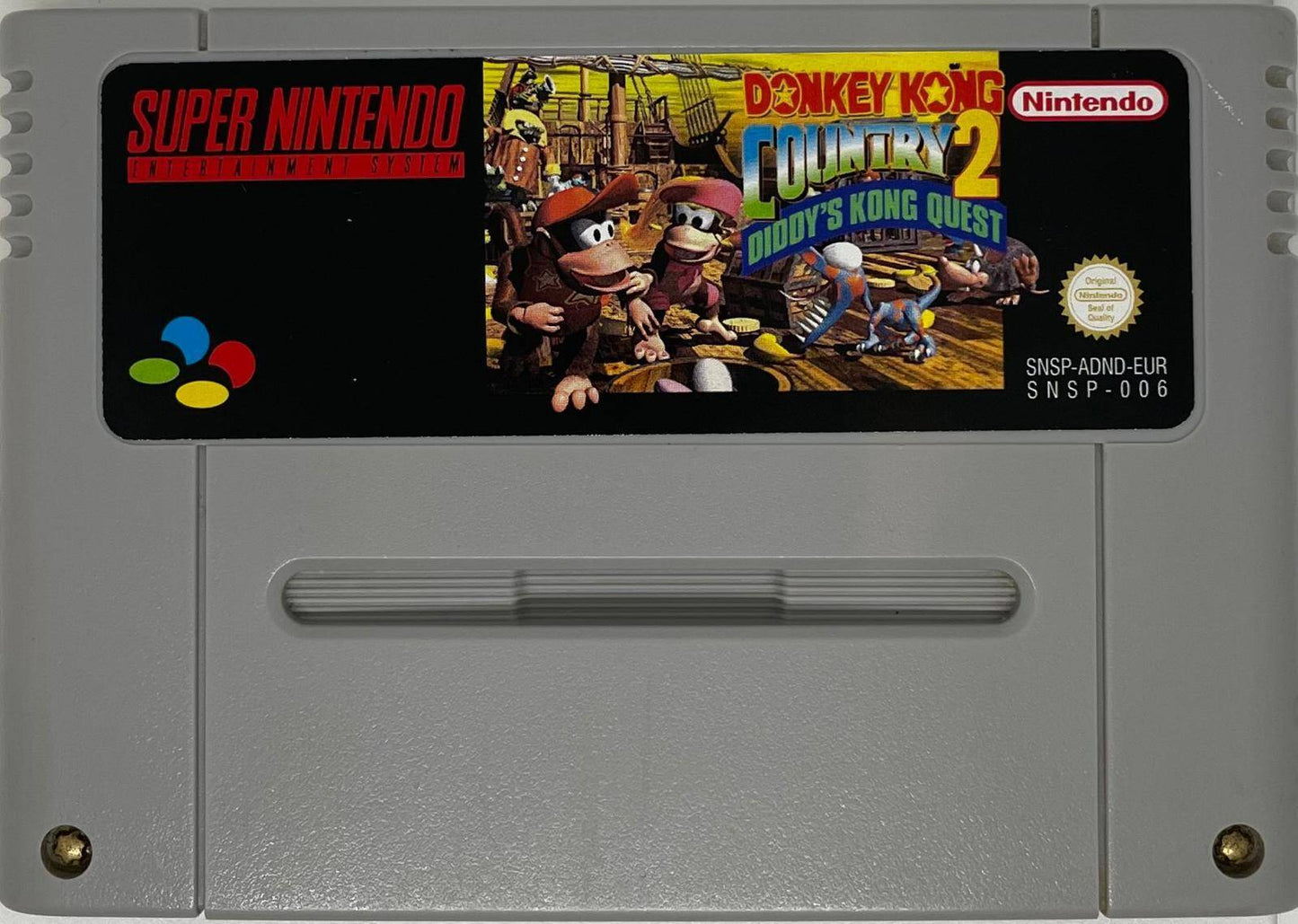SNES - Donkey Kong Country 2 Diddys Kongs Quest - Nur Modul (Gebraucht)