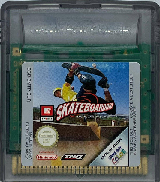 GBC - MTV Sports Skateboarding Featuring Andy MacDonald - Nur Modul (Gebraucht)