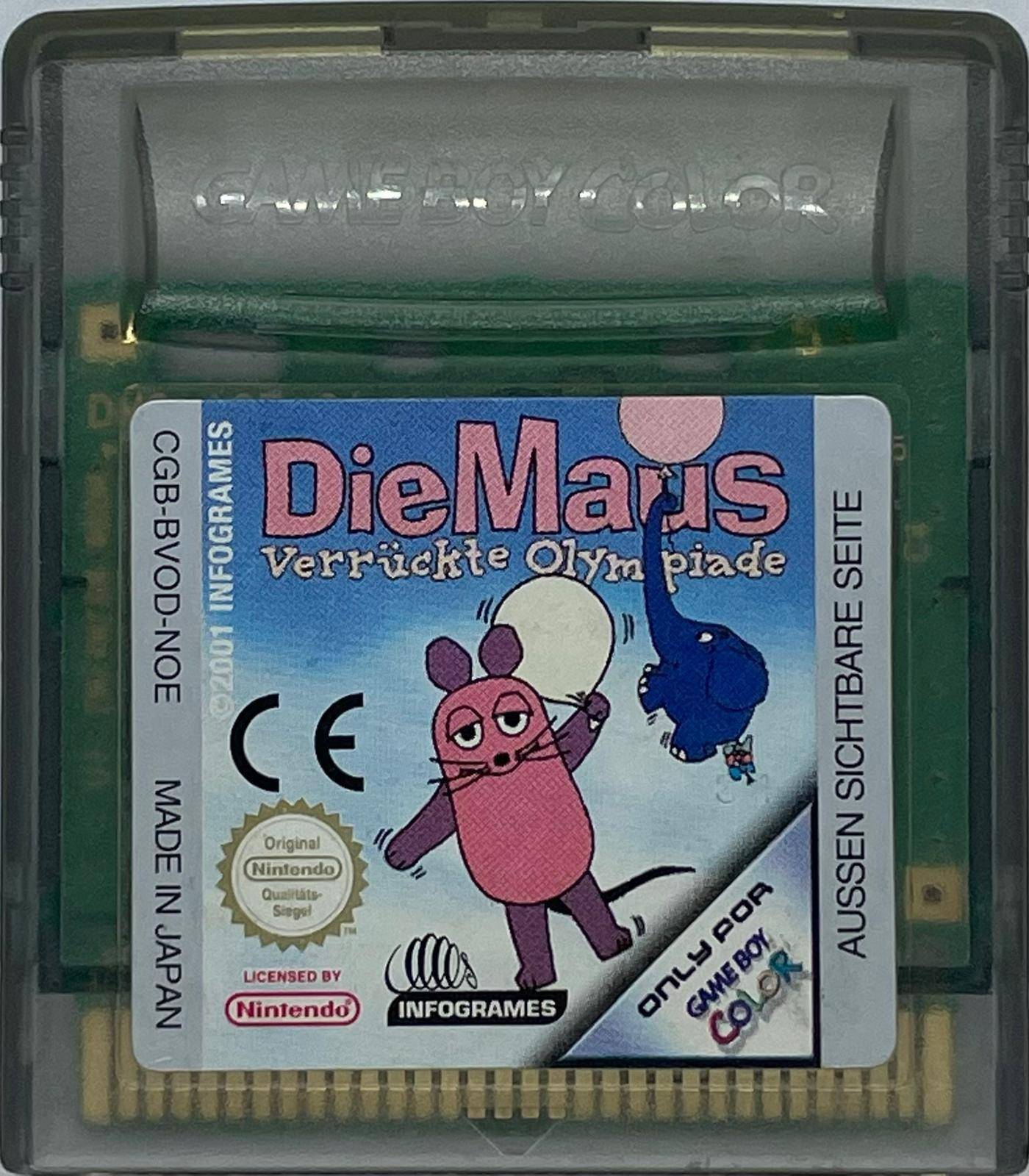 GBC - Die Maus Verrückte Olympiade - Nur Modul (Gebraucht)