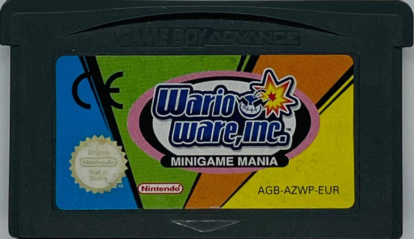 GBA - Wario Ware Inc Minigame Mania - Nur Modul (Gebraucht)