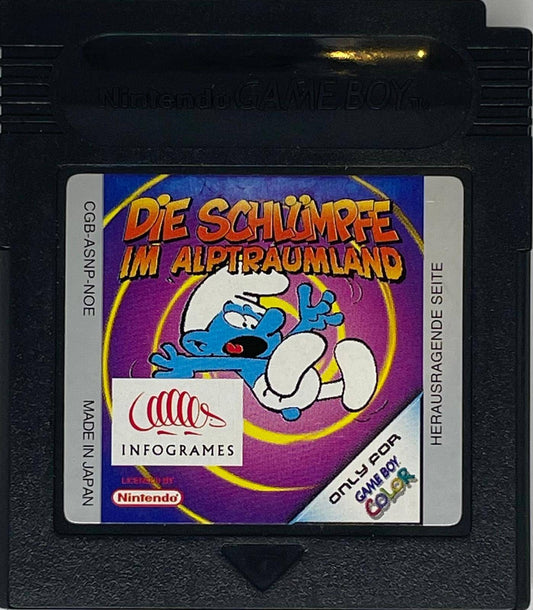 GBC - Die Schlümpfe Im Albtraumland - Nur Modul (Schwarz) (Gebraucht)