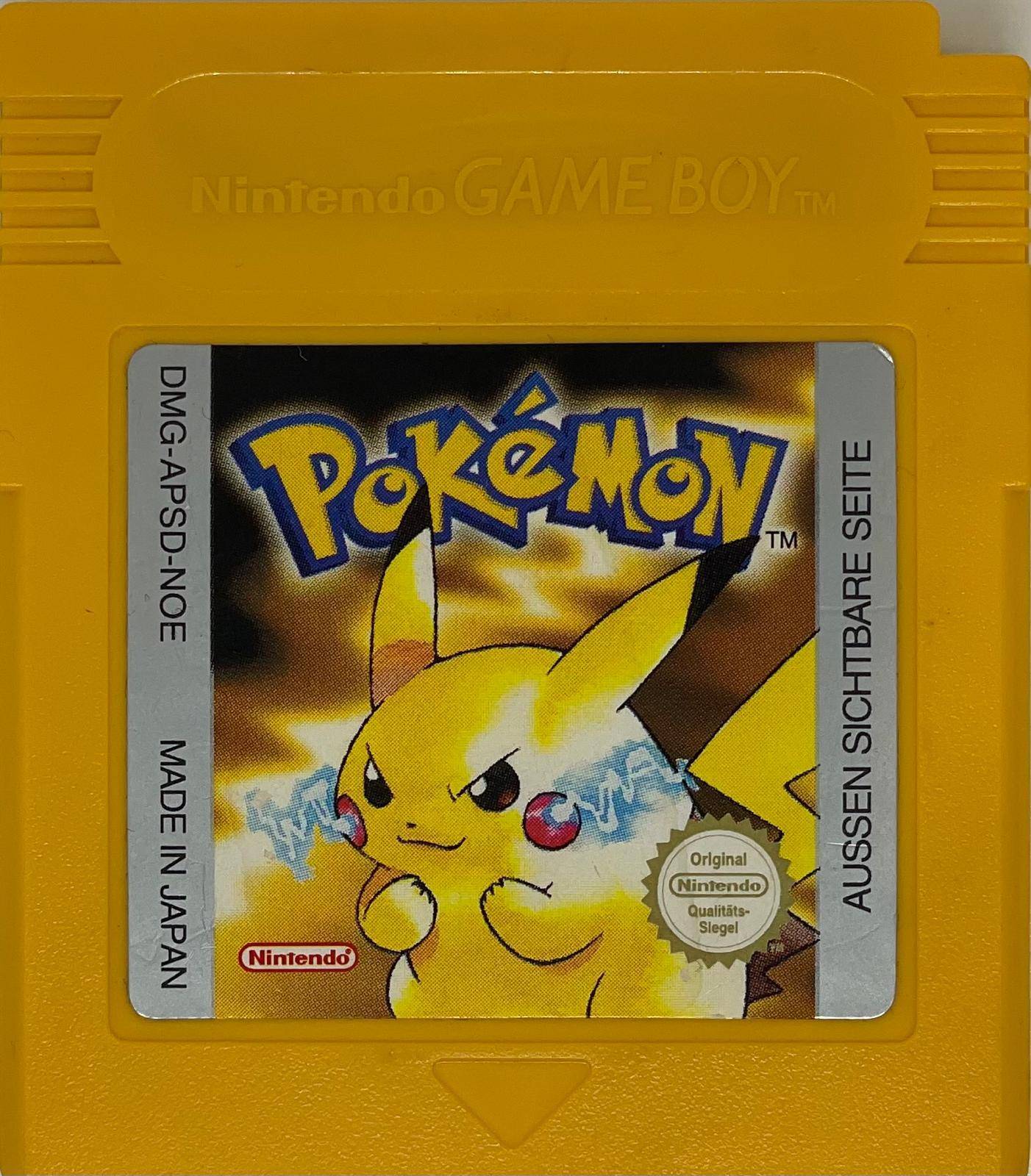 GB - Pokemon Gelbe Edition - Nur Modul (Gebraucht)