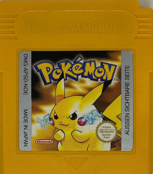 GB - Pokemon Gelbe Edition - Nur Modul (Gebraucht)