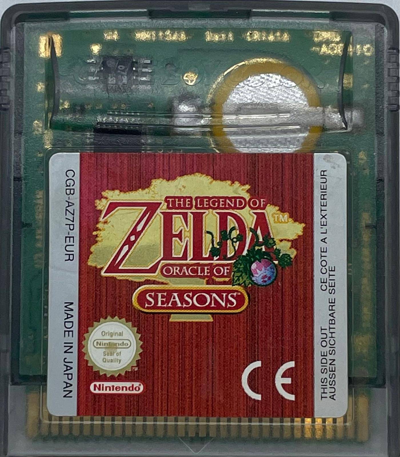 GBC - The Legend Of Zelda Oracle Of Seasons - Nur Modul (Gebraucht)