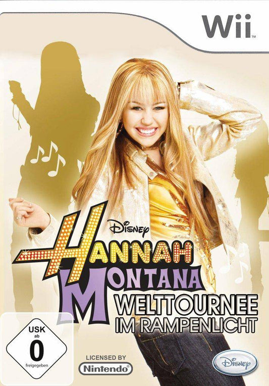 Wii - Hannah Montana Welttournee Im Rampenlicht (Gebraucht)