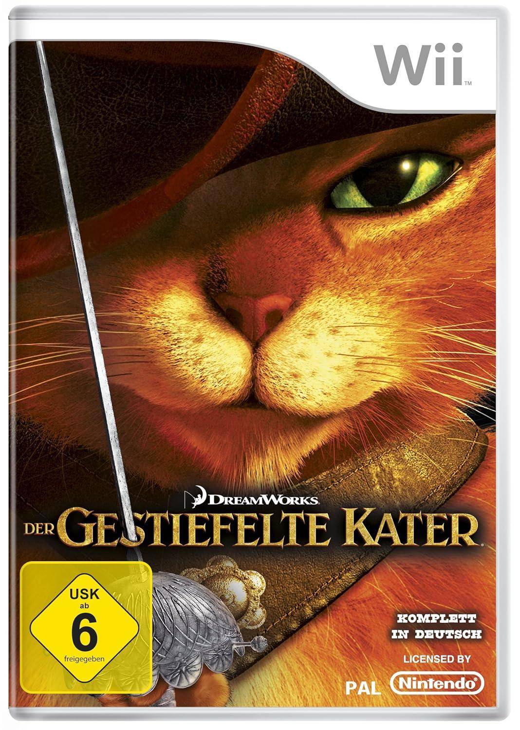 Wii - Der Gestiefelte Kater (Gebraucht)