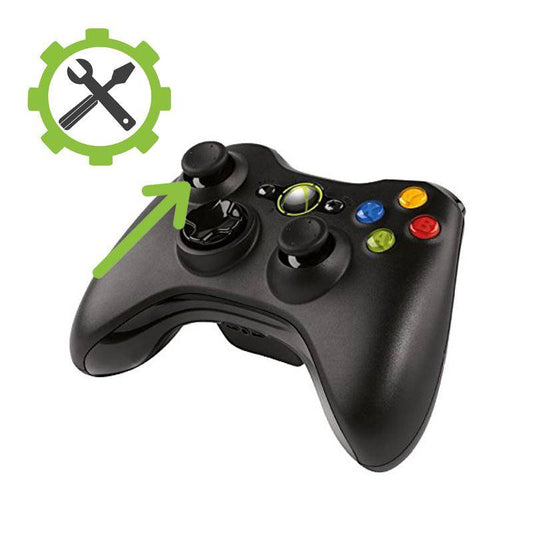 XBOX 360 Reparatur - Original Controller - Linken Stick Drift richten