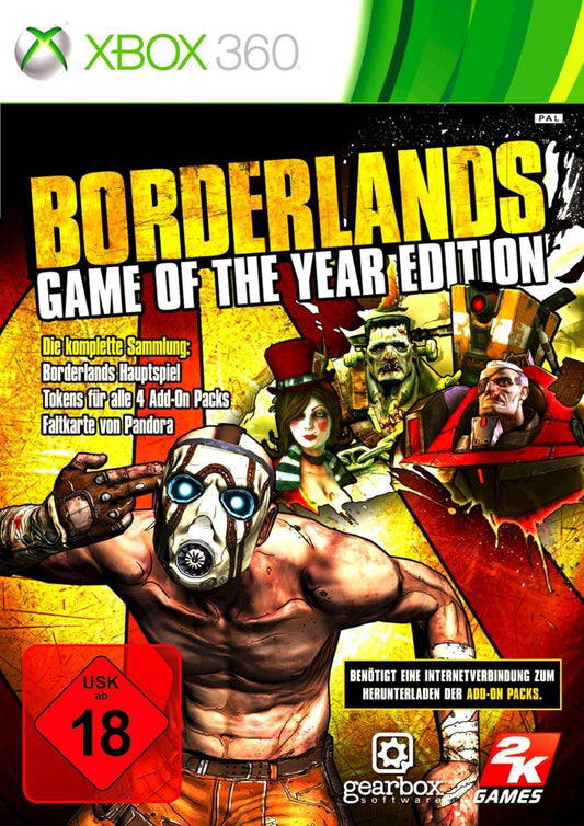 XBOX 360 - Borderlands GOTY (Gebraucht)