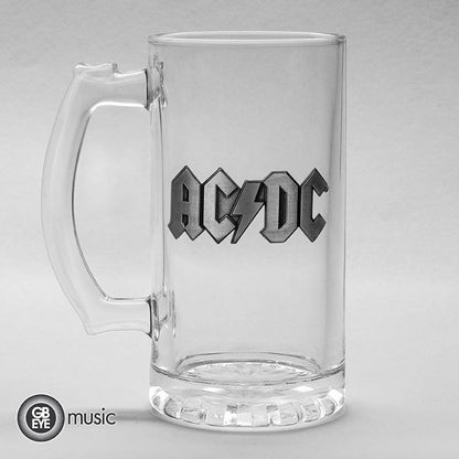 AC/DC - Glaskrug Logo - 500 ml