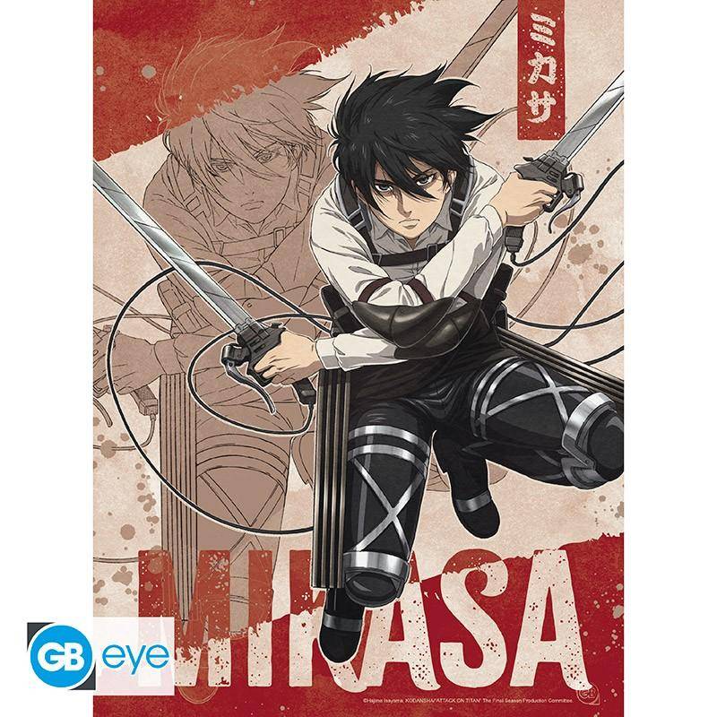 Attack on Titan - Poster Multipack Charaktere - 21 x 29,7 cm