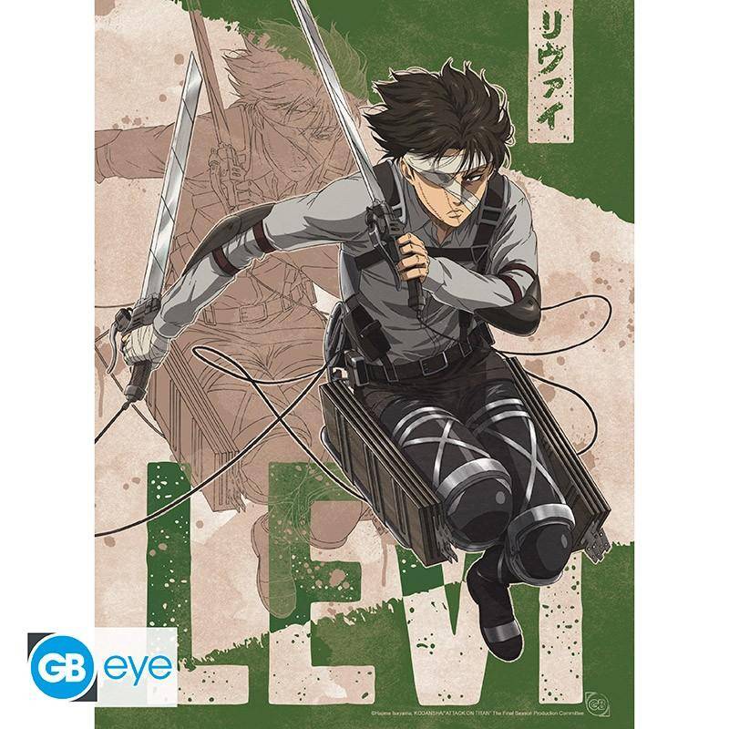Attack on Titan - Poster Multipack Charaktere - 21 x 29,7 cm