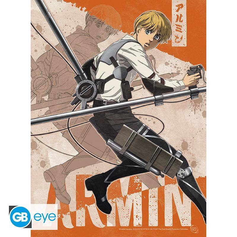 Attack on Titan - Poster Multipack Charaktere - 21 x 29,7 cm