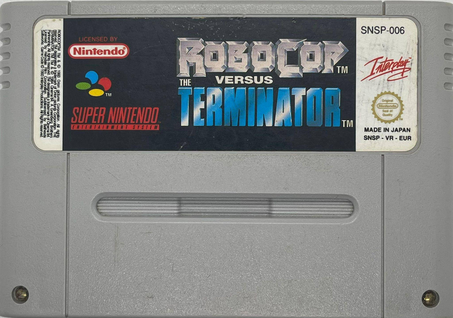 SNES - RoboCop Versus Terminator - Nur Modul (Gebraucht)