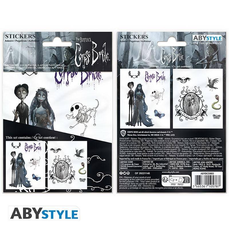 Corpse Bride - Sticker Charaktere