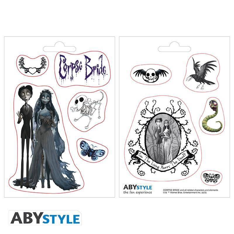 Corpse Bride - Sticker Charaktere