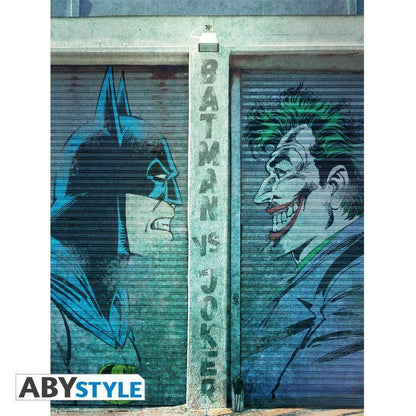 DC - Leinwand Bild Batman VS Joker - 30 x 40 cm