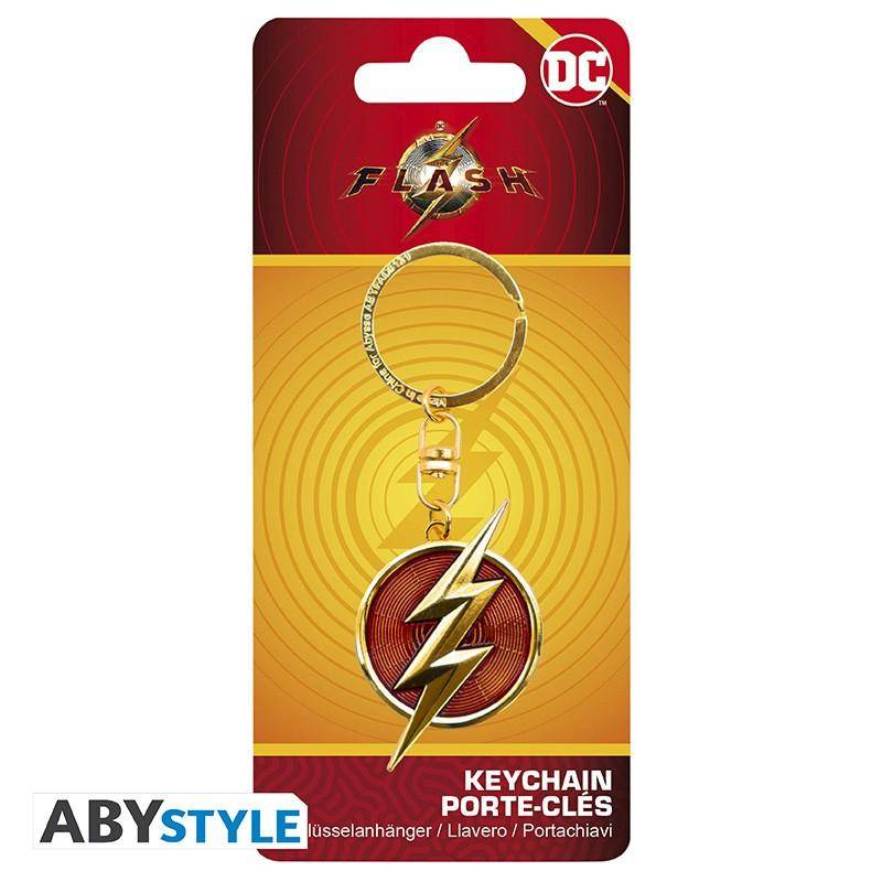 DC - Metall Schlüsselanhänger Flash Logo