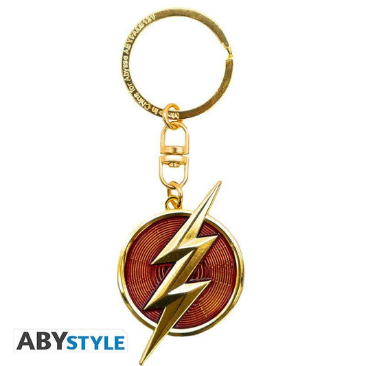 DC - Metall Schlüsselanhänger Flash Logo