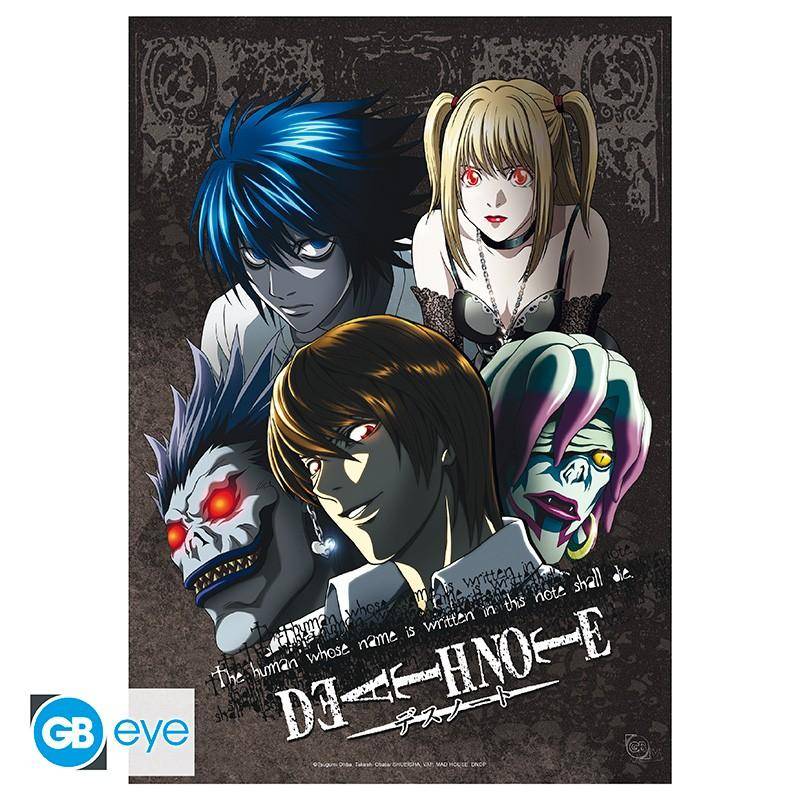 Death Note - Poster Multipack Charaktere - 21 x 29,7 cm