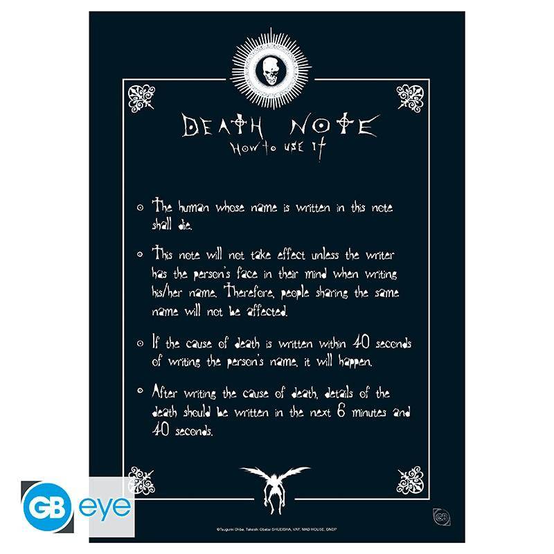 Death Note - Poster Multipack Charaktere - 21 x 29,7 cm