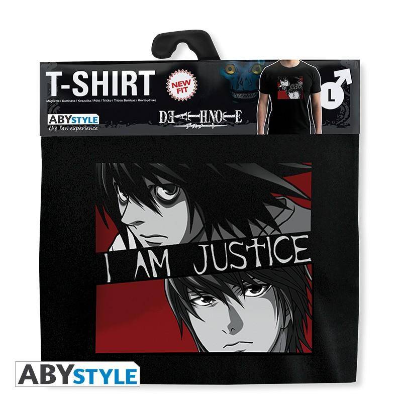 Death Note - Shirt I am Justice - Männer