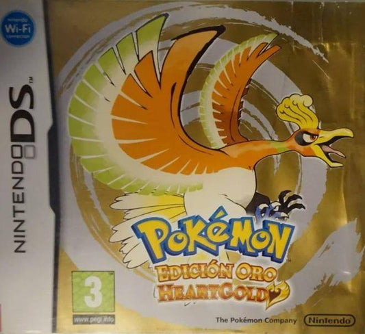 DS - Pokemon Goldene Edition HeartGold - Nur Modul - Spanisch (Gebraucht)