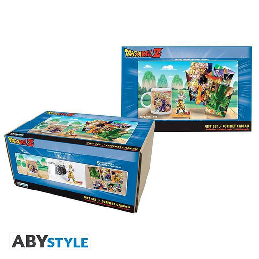 Dragon Ball - Geschenkset Goku - Tasse, Acryl Aufsteller & Postkarten