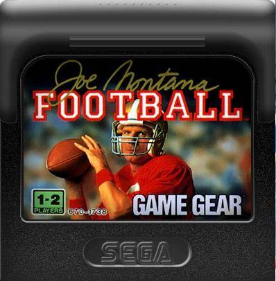 Sega Game Gear - Joe Montana Football - Nur Modul (Gebraucht)