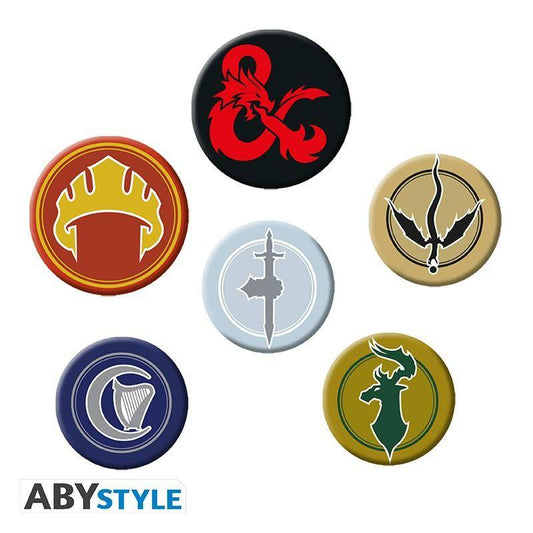Dungeons & Dragons - Button Set Fraktionen