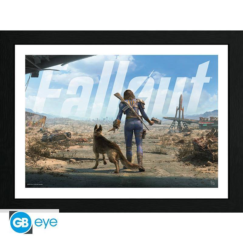 Fallout - Gerahmtes Bild Überlebende - 30,5 x 40,6 cm