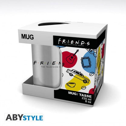 Friends - Metalltasse mit Karabiner Logo - 235 ml