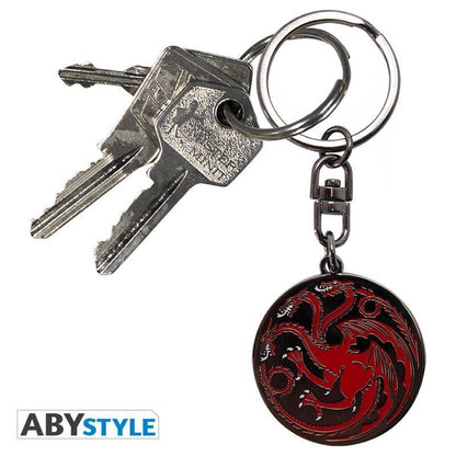 Game of Thrones - Metall Schlüsselanhänger Targaryen