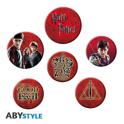 Harry Potter - Pin Set Symbole
